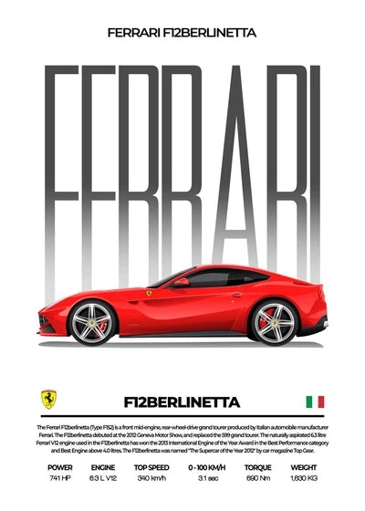 FERRARI F12 BERLINETTA